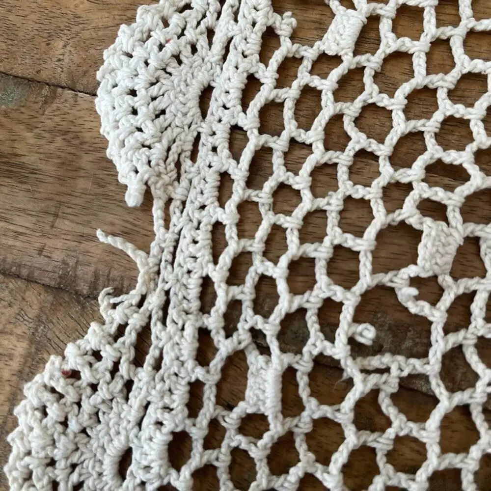 Cotton Crochet Tablecloth 47